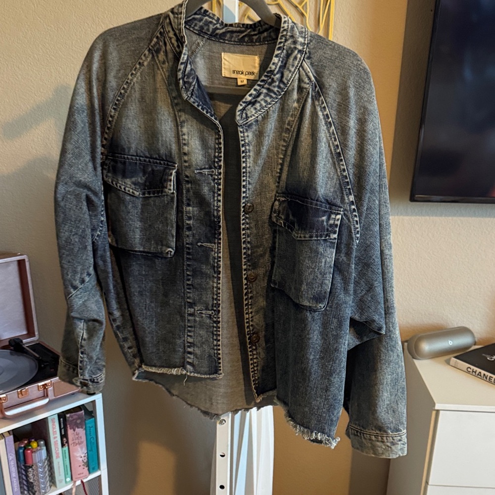 Dark Blue Jean Jacket